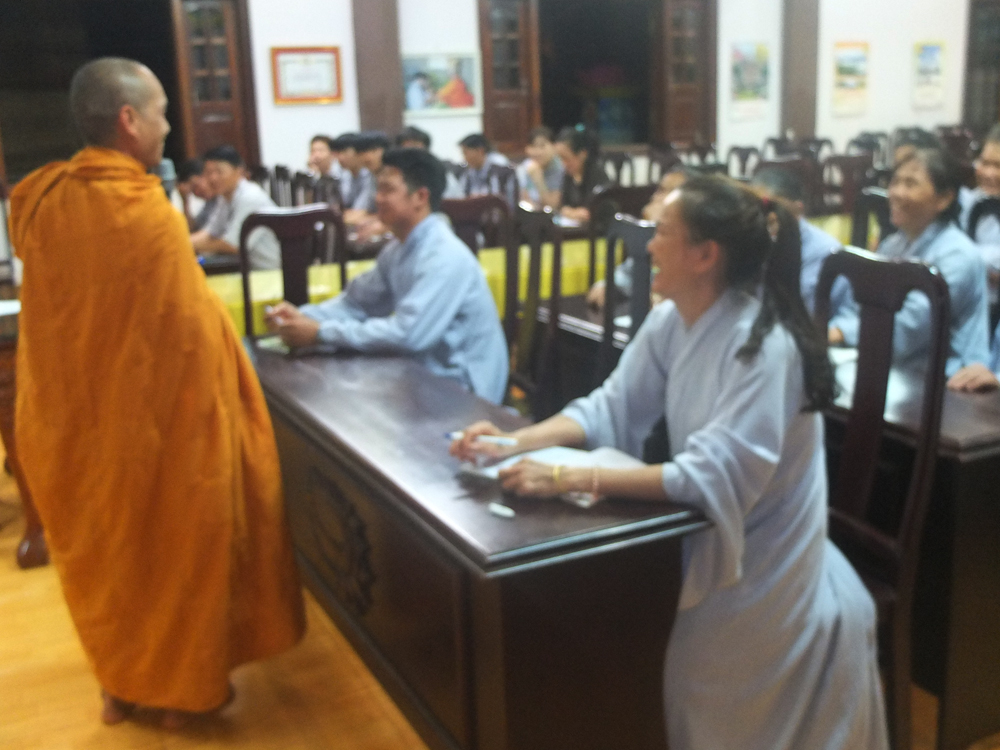 Đăk Mil: Lớp Giáo lý Phật học tại chùa Hoa Nghiêm